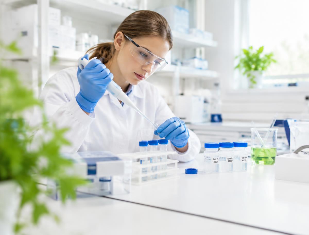 Laboratório de controle de qualidade (imagem ilustrativa)